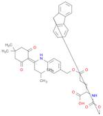 L-Glutamic acid,N-[(9H-fluoren-9-ylmethoxy)carbonyl]-,5-[[4-[[1-(4,4-dimethyl-2,6-dioxocyclohexy...