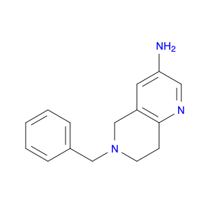 5,6,7,8-TETRAHYDRO-6-(PHEHYLMETHYL)-1,6-NAPHTHYRIDIN-3-AMINE