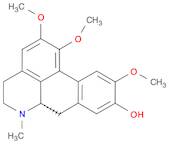 4H-Dibenzo(de,g)quinolin-9-ol, 5,6,6a,7-tetrahydro-1,2,10-trimethoxy-6 -methyl-, (S)-