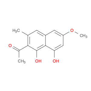 2-Acetyl-3-methyl-6-methoxynaphthalene-1,8-diol