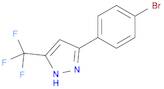 3-(4-BROMOPHENYL)-5-(TRIFLUOROMETHYL)-1H-PYRAZOLE