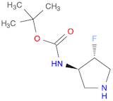 tert-Butyl ((3R,4R)-4-fluoropyrrolidin-3-yl)carbamate