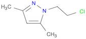 1-(2-CHLORO-ETHYL)-3,5-DIMETHYL-1H-PYRAZOLE