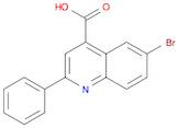 6-BROMO-2-PHENYL-QUINOLINE-4-CARBOXYLIC ACID