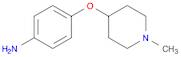 (4-[(1-METHYLPIPERIDIN-4-YL)OXY]PHENYL)AMINE