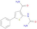 (5-Phenyl-2-ureido)thiophene-3-carboxamide