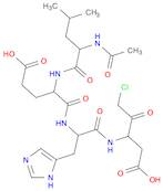 Ac-Leu-Glu-His-Asp-chloromethylketone