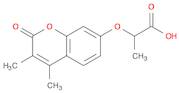 2-[(3,4-dimethyl-2-oxo-2H-chromen-7-yl)oxy]propanoic acid