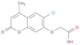 (6-CHLORO-4-METHYL-2-OXO-2H-CHROMEN-7-YLOXY)-ACETIC ACID