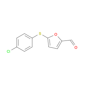 5-[(4-CHLOROPHENYL)SULFANYL]-2-FURALDEHYDE