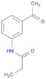 N-(3-acetylphenyl)propanamide