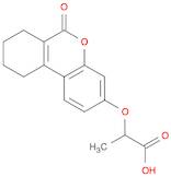 2-(6-OXO-7,8,9,10-TETRAHYDRO-6H-BENZO[C]CHROMEN-3-YLOXY)-PROPIONIC ACID