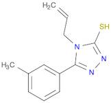 4-Allyl-5-(m-tolyl)-4H-1,2,4-triazole-3-thiol