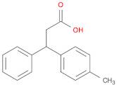 3-(4-methylphenyl)-3-phenylpropanoic acid