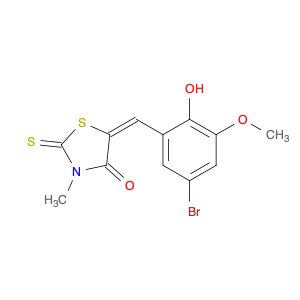 5-(5-Bromo-2-hydroxy-3-methoxybenzylidene)-3-methyl-2-thioxothiazolidin-4-one