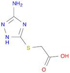 [(3-amino-1H-1,2,4-triazol-5-yl)thio]acetic acid