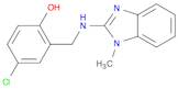 4-chloro-2-{[(1-methyl-1H-benzimidazol-2-yl)amino]methyl}phenol