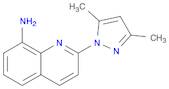 2-(3,5-dimethyl-1H-pyrazol-1-yl)quinolin-8-amine