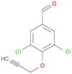 3,5-dichloro-4-(prop-2-yn-1-yloxy)benzaldehyde