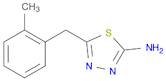 5-(2-methylbenzyl)-1,3,4-thiadiazol-2-amine