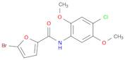 5-bromo-N-(4-chloro-2,5-dimethoxyphenyl)-2-furamide