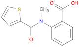 2-[METHYL(THIEN-2-YLCARBONYL)AMINO]BENZOIC ACID