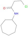 3-chloro-N-cycloheptylpropanamide