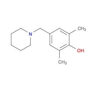 2,6-dimethyl-4-(1-piperidinylmethyl)phenol