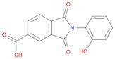 2-(2-hydroxyphenyl)-1,3-dioxoisoindoline-5-carboxylic acid