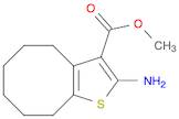 2-AMINO-4,5,6,7,8,9-HEXAHYDRO-CYCLOOCTA[B]-THIOPHENE-3-CARBOXYLIC ACID METHYL ESTER