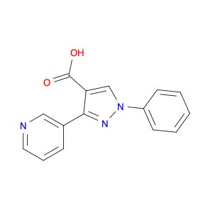 1-phenyl-3-(pyridin-3-yl)-1H-pyrazole-4-carboxylic acid