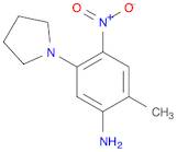 2-METHYL-4-NITRO-5-PYRROLIDIN-1-YL-PHENYLAMINE