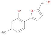 5-(2-bromo-4-methylphenyl)-2-furaldehyde