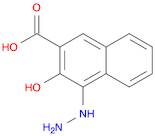 4-HYDRAZINO-3-HYDROXY-NAPHTHALENE-2-CARBOXYLIC ACID