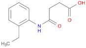 4-[(2-ethylphenyl)amino]-4-oxobutanoic acid