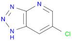 1H-1,2,3-TRIAZOLO[4,5-B]PYRIDINE, 6-CHLORO-