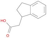 1H-INDENE-1-ACETIC ACID, 2,3-DIHYDRO-