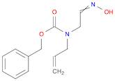 Benzyl allyl[2-(hydroxyimino)ethyl]carbamate