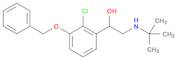 1-(3-(benzyloxy)-2-chlorophenyl)-2-(tert-butylaMino)ethanol