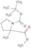 1-tert-Butyl 2-methyl 2-methylpyrrolidine-1,2-dicarboxylate