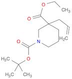 1,3-Piperidinedicarboxylic acid, 3-(2-propen-1-yl)-, 1-(1,1-dimethylethyl) 3-ethyl ester