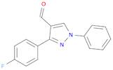 3-(4-FLUORO-PHENYL)-1-PHENYL-1H-PYRAZOLE-4-CARBALDEHYDE