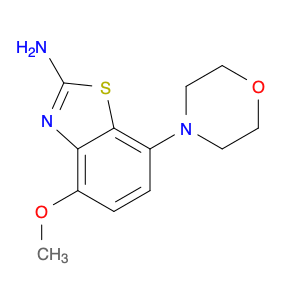 4-Methoxy-7-Morpholinobenzo[d]thiazol-2-aMine