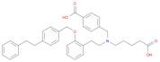 4-[N-(4-Carboxybutyl)-N-[2-[2-[4-(2-phenylethyl)benzyloxy]phenyl]ethyl]aMinoMethyl]benzoic acid