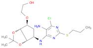 Ethanol, 2-[[(3aR,4S,6R,6aS)-6-[[5-aMino-6-chloro-2-(propylthio)-4-pyriMidinyl]aMino]tetrahydro-2,…