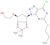 2-[[(3aR,4S,6R,6aS)-6-[7-Chloro-5-(propylthio)-3H-1,2,3-triazolo[4,5-d]pyrimidin-3-yl]tetrahydro-2…