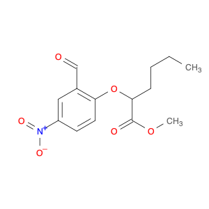 Methyl 2-(2-forMyl-4-nitrophenoxy)hexanoate