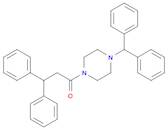 1-[4-(DiphenylMethyl)-1-piperazinyl]-3,3-diphenyl-1-propanone