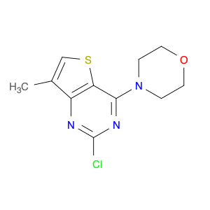 Thieno[3,2-d]pyriMidine, 2-chloro-7-Methyl-4-(4-Morpholinyl)-