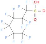 perfluorohexane-1-sulphonic acid